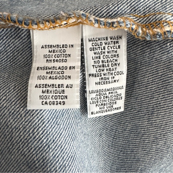 Ralph Lauren Lauren Jeans Co Women’s Denim Chore Barn Trucker Jean Jacket - Picture 6 of 9